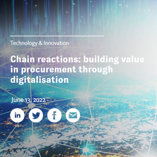 Digitalisation in procurement